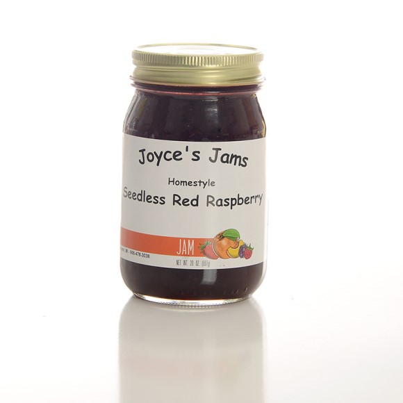 Seedless Red Raspberry Jam 20oz